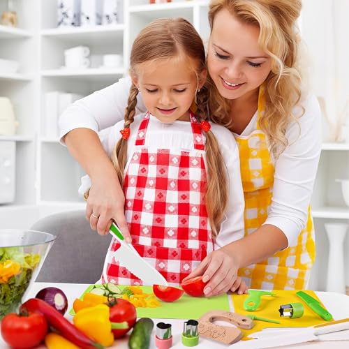 50% Off 46-Piece Montessori Kids Knife & Cooking Set - Image 6