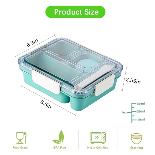 30% Off 2-Pack Bento Boxes - Leakproof & Stackable - Image 3