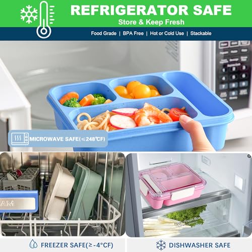 30% Off 2-Pack Bento Boxes - Leakproof & Stackable - Image 4