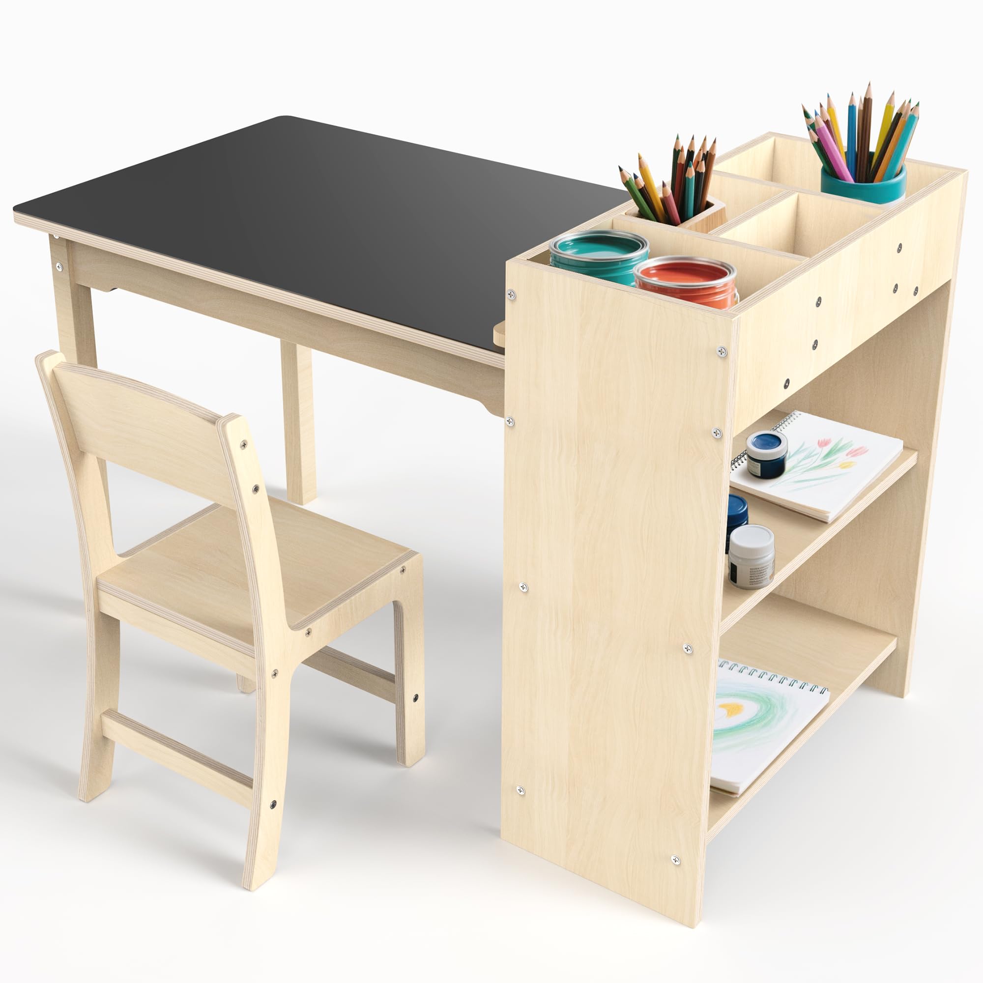 47% Off Kids Art Table & Chair Set – Code AOTEO935