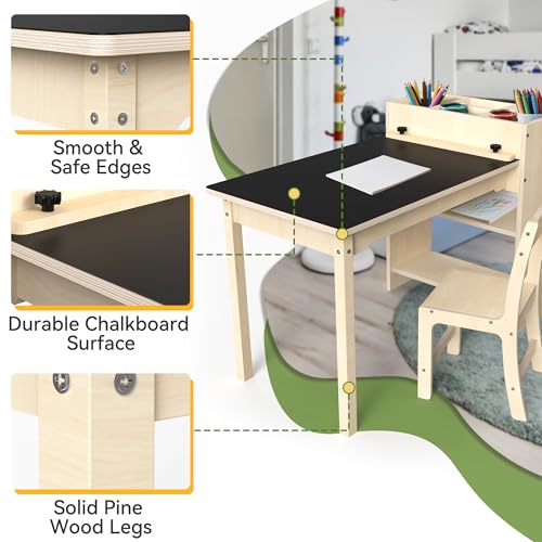 47% Off Kids Art Table & Chair Set – Code AOTEO935 - Image 4