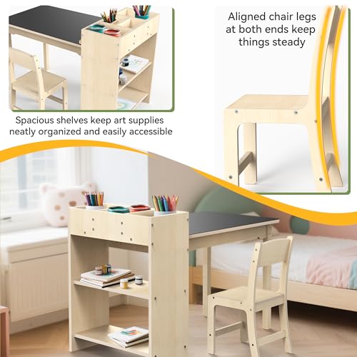 47% Off Kids Art Table & Chair Set – Code AOTEO935 - Image 5