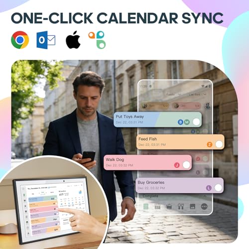 50% Off Smart Digital Family Calendar with App Control - Image 2