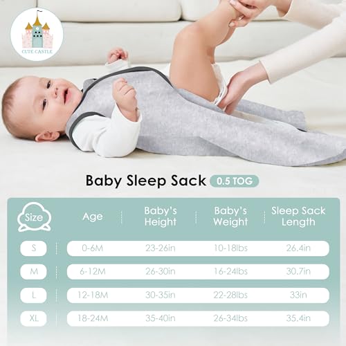 68% Off Cute Castle Baby Sleep Sack 3-Pack - Image 4