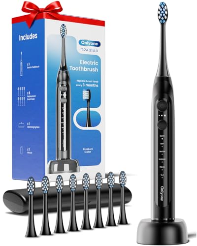 Save 15% on Onlyone Sonic Electric Toothbrush with 8 Heads