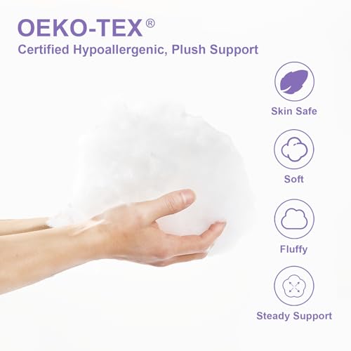 21% Off Hypoallergenic 20x20 Pillow Inserts Set of 2 - Image 4