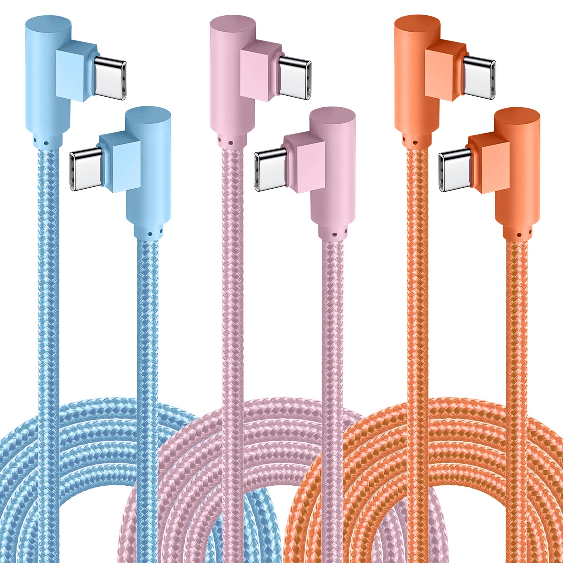 60% Off APFEN 3-Pack 10ft USB C Cables - Image 1