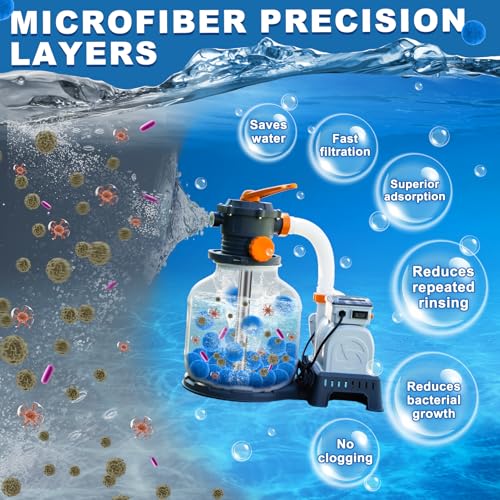 50% Off TTQ Reusable Pool Filter Balls for Sand Filters - Image 5