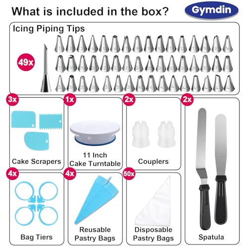 45% Off Gymdin Cake Decorating Kit with Code - Image 2