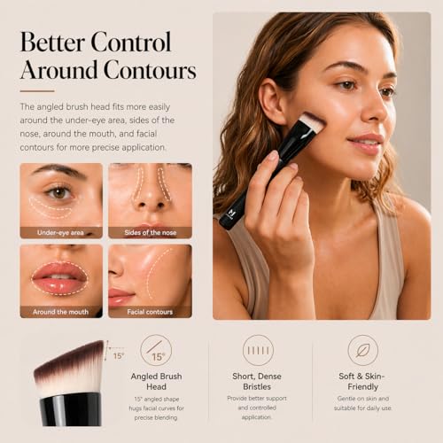 40% Off JoMay Flat Top Kabuki Foundation Brush - Image 4
