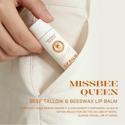 50% Off Beef Tallow Lip Balm - Hydrating Dual-Layer Formula - Image 5