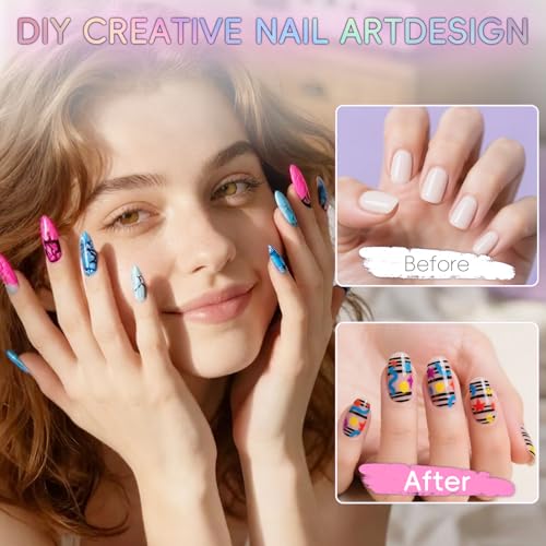 10% Off 12-Color Nail Art Pens for DIY Nail Designs - Image 5