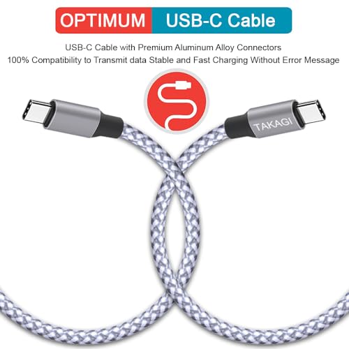 Save 43% on TAKAGI USB-C Fast Charging Cable 3-Pack - Image 2