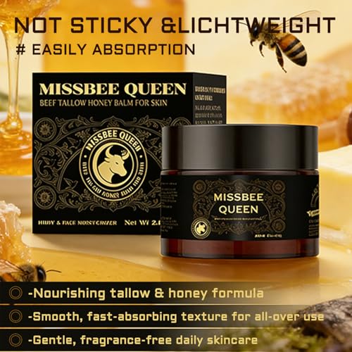 50% Off Organic Beef Tallow & Honey Anti-Aging Balm - Image 3