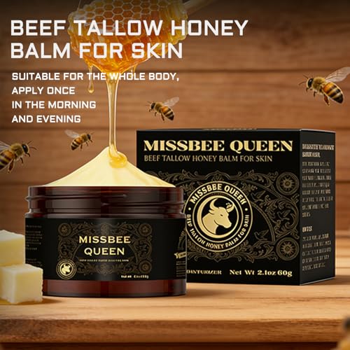 50% Off Organic Beef Tallow & Honey Anti-Aging Balm - Image 4
