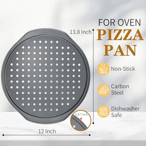 40% Off Bestdin 5-Piece Pizza Pan Set with Code 2FT4X75E - Image 2