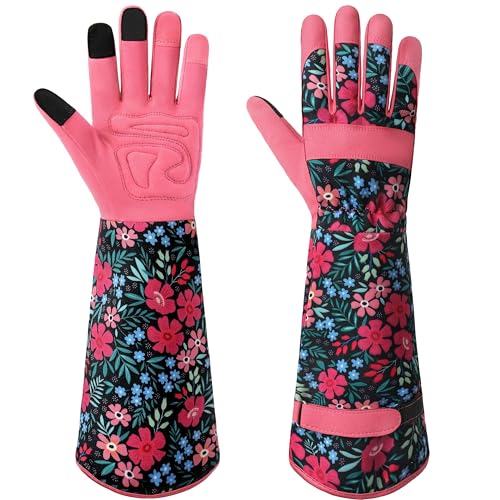 50% Off Ymomode Floral Gardening Gloves for Women