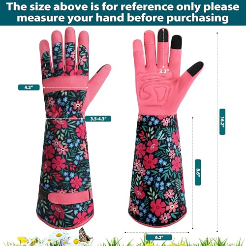 50% Off Ymomode Floral Gardening Gloves for Women - Image 3