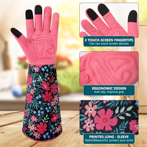 50% Off Ymomode Floral Gardening Gloves for Women - Image 5