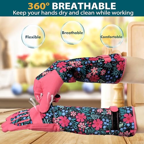 50% Off Ymomode Floral Gardening Gloves for Women - Image 6