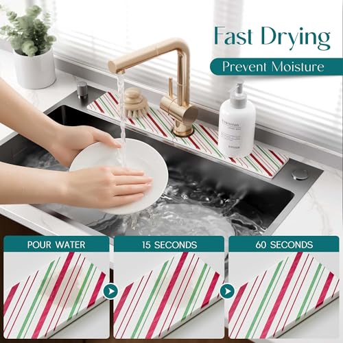 50% Off Stone Faucet Mat for Kitchen Sink Splash Guard - Image 3