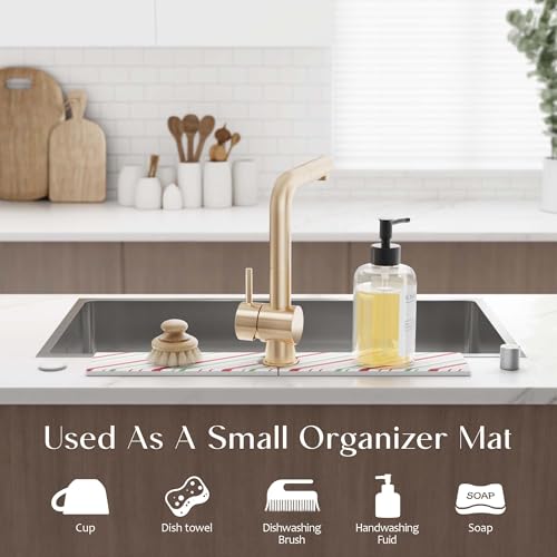 50% Off Stone Faucet Mat for Kitchen Sink Splash Guard - Image 4