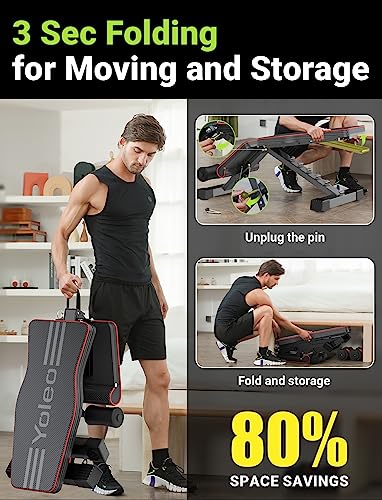Save 18% on YOLEO Adjustable Weight Bench for Home Gym - Image 5