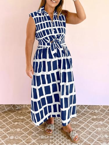 40% Off Beautife Plus Size Boho Midi Dress with Pockets - Image 5
