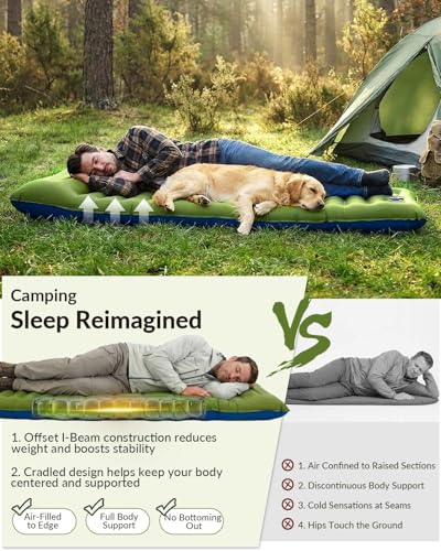 35% Off NINTYNINE Extra-Thick Camping Sleeping Pad with Pump - Image 2