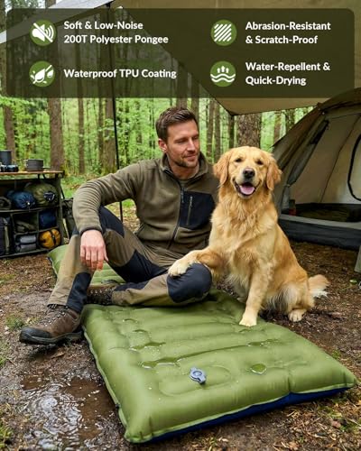 35% Off NINTYNINE Extra-Thick Camping Sleeping Pad with Pump - Image 5