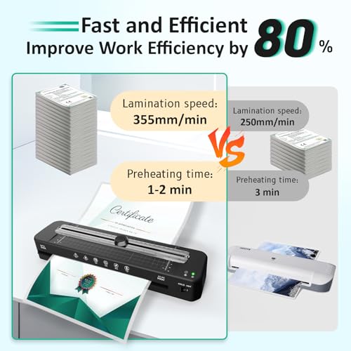 50% Off Raycial 13" Laminator Machine with 50 Sheets - Image 2