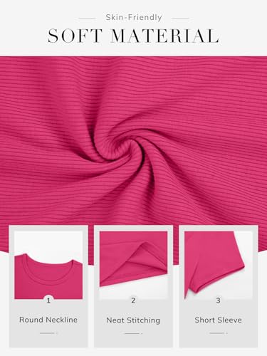 Save 40% on ATHMILE Women's Ribbed T-Shirts with Code - Image 6