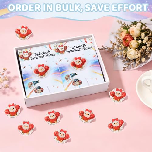 50% Off Cheerleader Gifts Bulk Pack with 32 Pins & Cards - Image 6