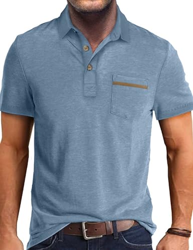 17% Off Men's Casual Polo Shirts with Code BDUW88VE - Image 1