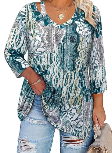 50% Off Amrto Plus Size Tunic Tops with Code M4JT2XLU - Image 1