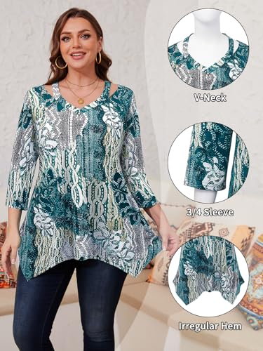 50% Off Amrto Plus Size Tunic Tops with Code M4JT2XLU - Image 5