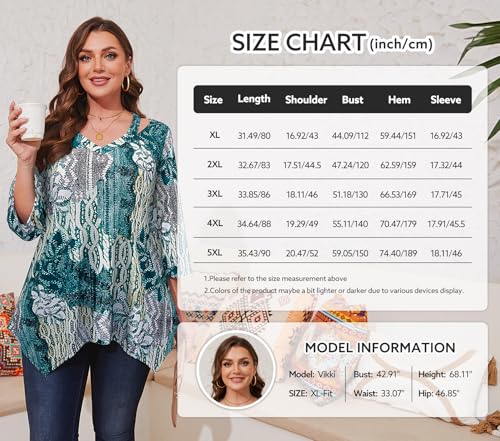 50% Off Amrto Plus Size Tunic Tops with Code M4JT2XLU - Image 6