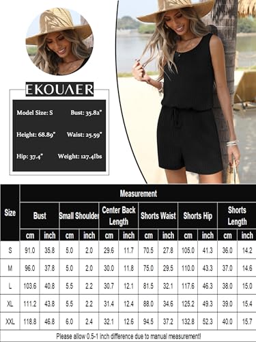 Save 50% on Ekouaer Women's Summer Romper with Code - Image 6