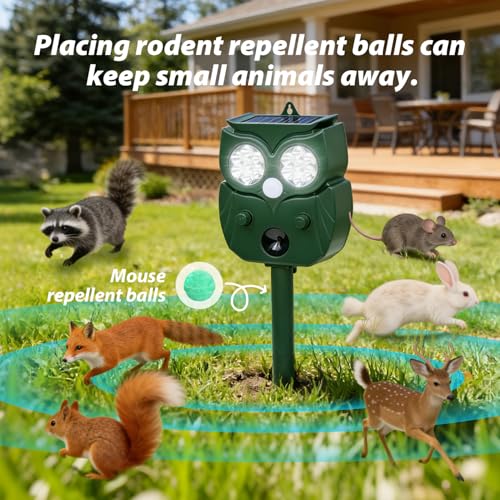 60% Off Owl Solar Animal Repellent with Motion Sensor - Image 7