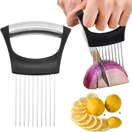 50% Off Onion Holder & Vegetable Cutter - Kitchen Tool - Image 1