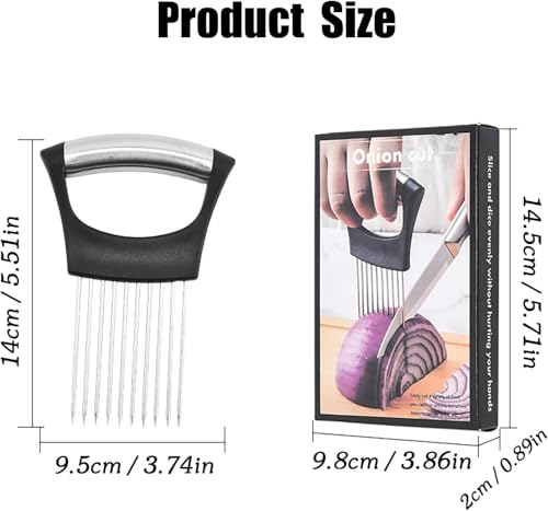 50% Off Onion Holder & Vegetable Cutter - Kitchen Tool - Image 2