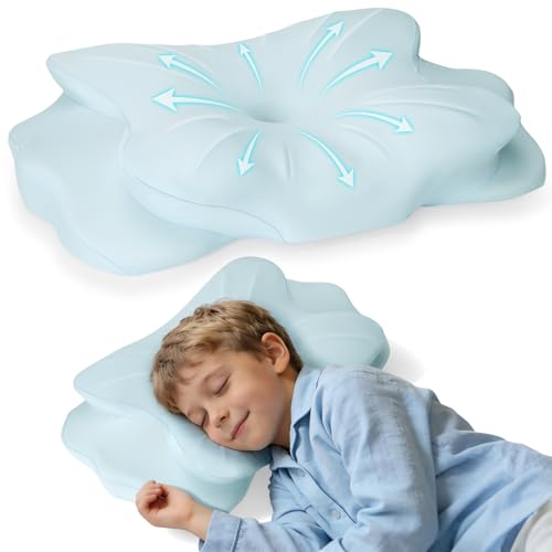 58% Off Cooling Memory Foam Cervical Pillow for Kids - Image 1