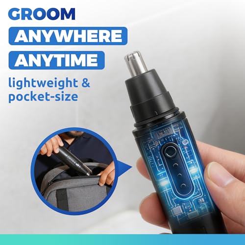 38% Off Lysandra Painless Nose & Ear Hair Trimmer for Men - Image 5