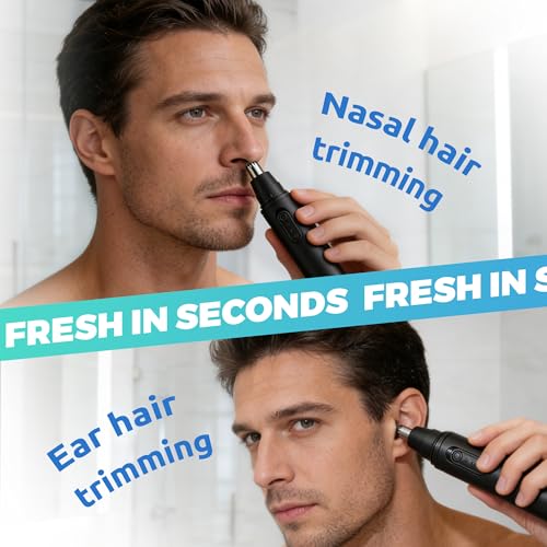 38% Off Lysandra Painless Nose & Ear Hair Trimmer for Men - Image 7