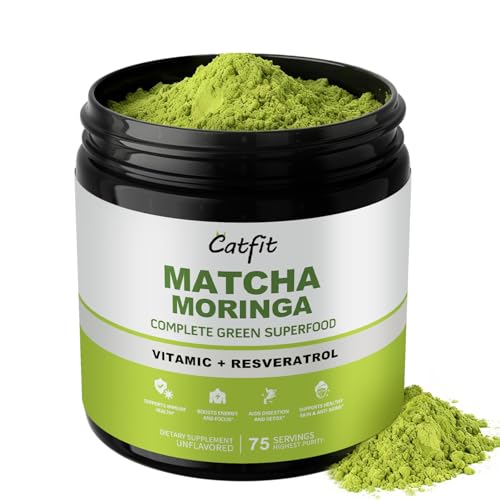 50% Off Catfit Matcha Superfood Powder with Code UWJI5AMG - Image 1
