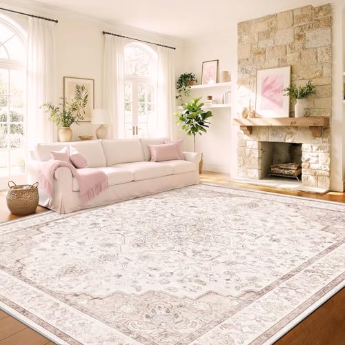 50% Off Marsail Washable Vintage Area Rug 8x10 - Image 1