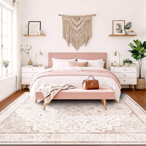 50% Off Marsail Washable Vintage Area Rug 8x10 - Image 4