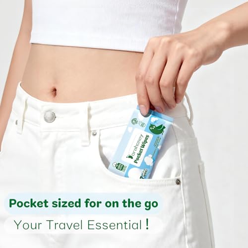 51% Off DORAHONEY Cotton Travel Wipes for Sensitive Skin - Image 2