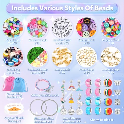 50% Off ZOOI DIY Bracelet Making Kit for Girls - Image 3