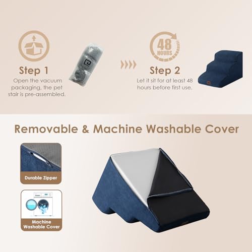 44% Off EHEYCIGA Curved Dog Stairs for Small Pets - Image 6